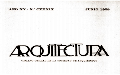 Arquitectura 139 | 1929