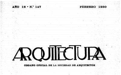 Arquitectura 147 | 1930