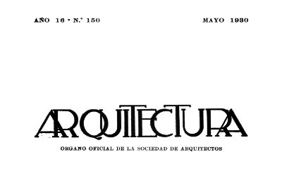 Arquitectura 150 | 1930