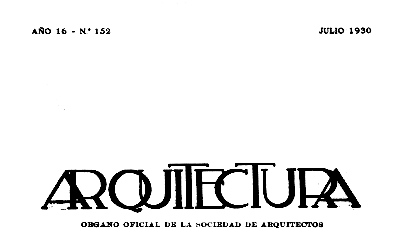 Arquitectura 152 | 1930