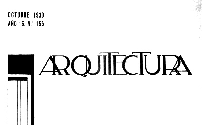 Arquitectura 155 | 1930