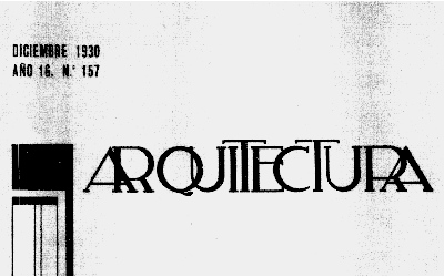 Arquitectura 157 | 1930