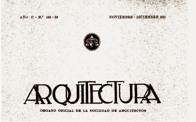 Arquitectura 168 y 169 | 1931