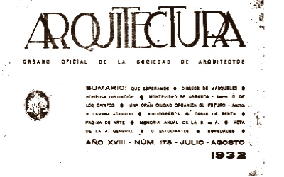 Arquitectura 175 | 1932