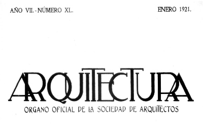 Arquitectura 40 | 1921