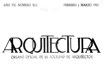 Arquitectura 41 | 1921
