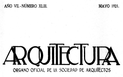 Arquitectura 43 | 1921