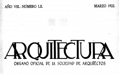 Arquitectura 52 | 1922