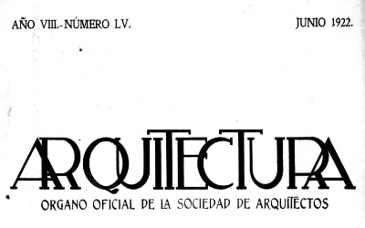 Arquitectura 55 | 1922