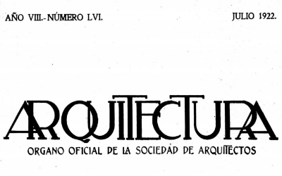 Arquitectura 56 | 1922