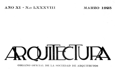 Arquitectura 88 | 1925
