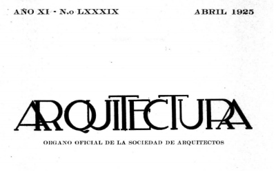 Arquitectura 89 | 1925