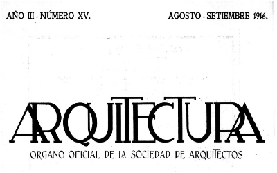 Arquitectura 15 | 1916