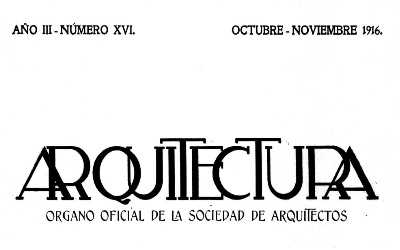 Arquitectura 16 | 1916