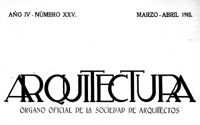 Arquitectura 25 | 1918