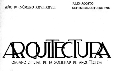 Arquitectura 27/28 | 1918