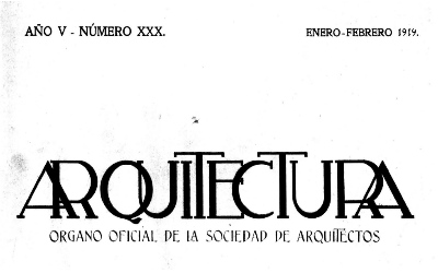 Arquitectura 30 | 1919