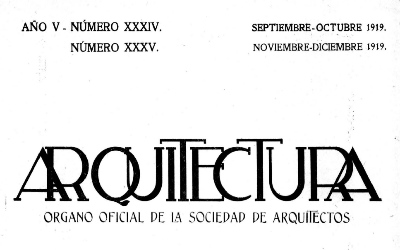 Arquitectura 34/35 | 1919