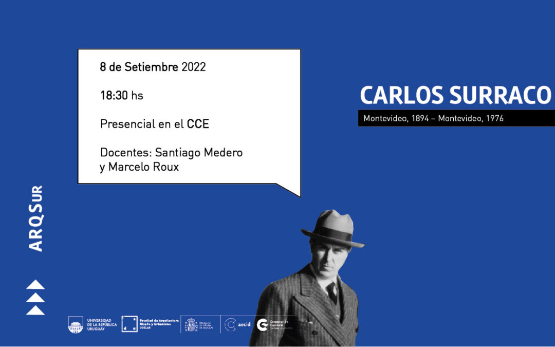Curso sobre arquitectos uruguayos en el CCE