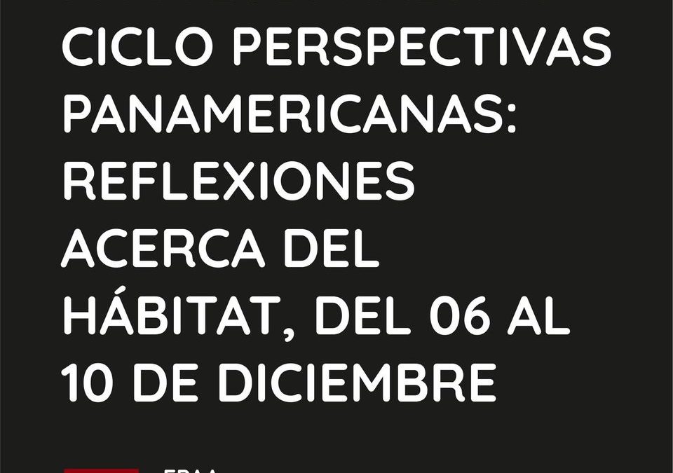 Reflexiones acerca del Hábitat