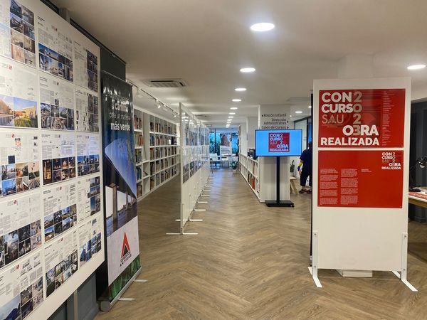 Muestra sobre el Concurso de Obra Realizada 2023 en la sede de SAU