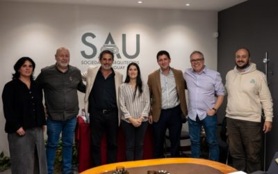 Encuentro de SAU con la candidata a la Intendencia de Montevideo Virginia Cáceres