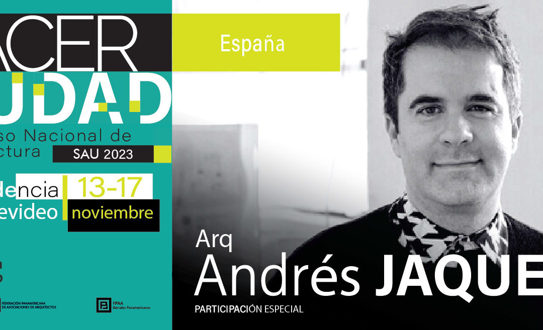 El español Andrés Jaque en el cierre de conferencias de Hacer Ciudad