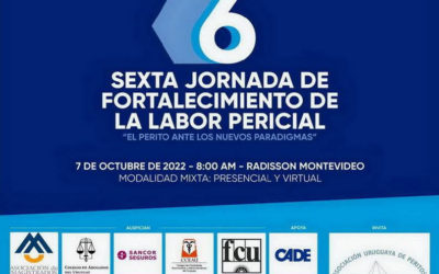 6ta. Jornada de Fortalecimiento a la labor pericial
