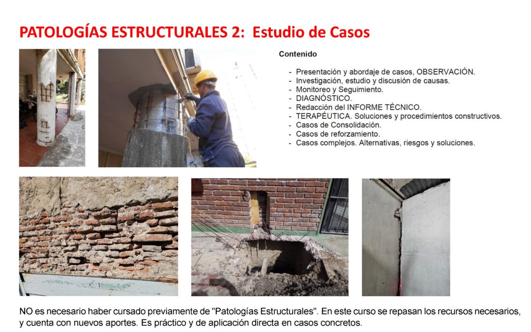 Patologías Estructurales 2. Estudio de casos