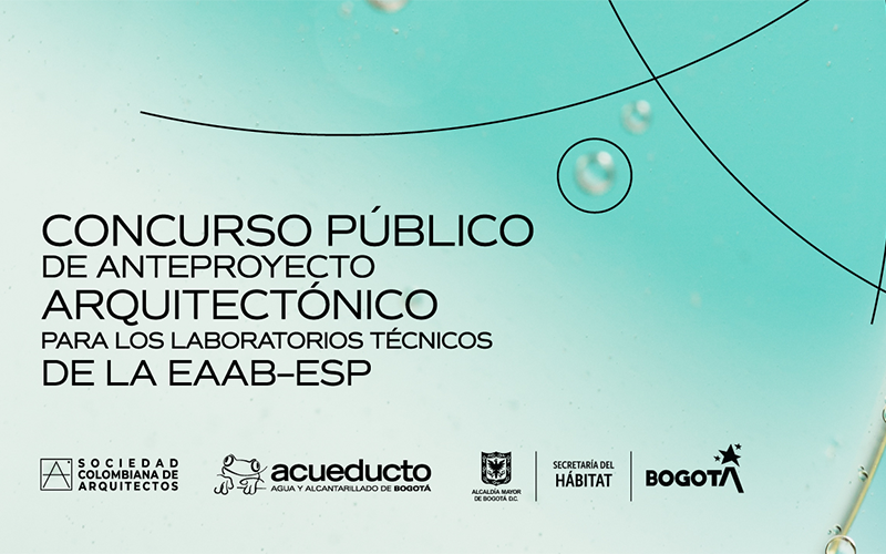 Concurso público de anteproyecto arquitectónico para los laboratorios técnicos de la eaab-esp