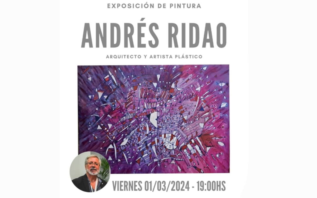 Exposición de pintura a cargo de Andrés Ridao
