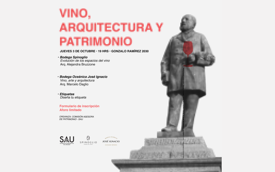 Encuentro sobre vino, arquitectura y patrimonio en nuestra sede el próximo jueves 3