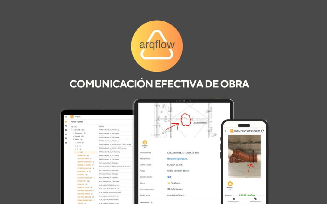 Comunicación efectiva en obra