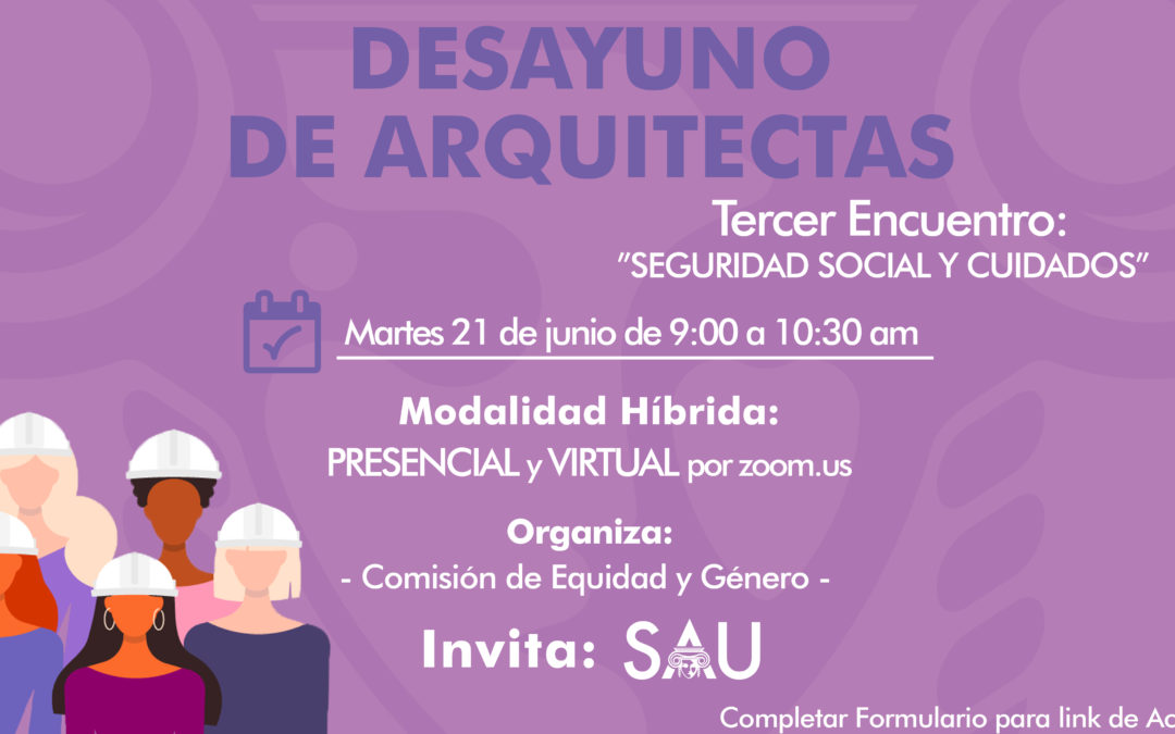 3er Desayuno de Arquitectas