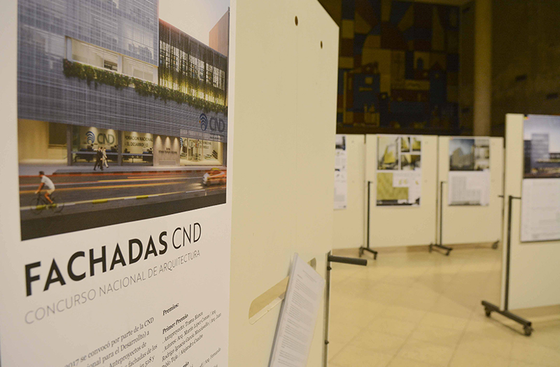 Concurso para Fachadas de CND | Inauguración de Exposición de Trabajos