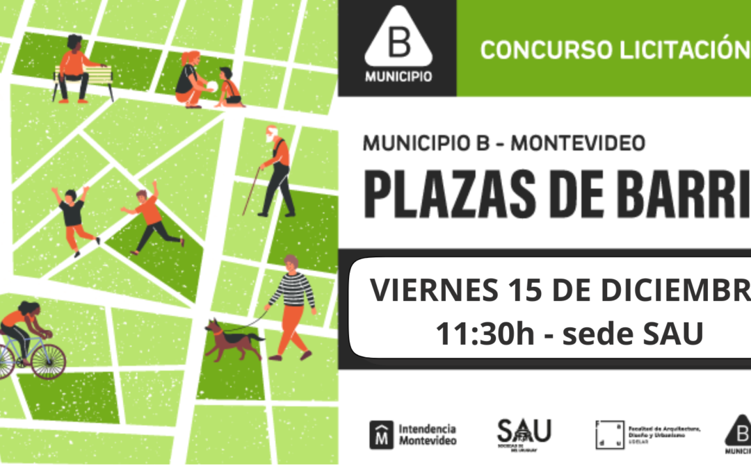 Premiación Concurso Licitación «Plazas de barrio»