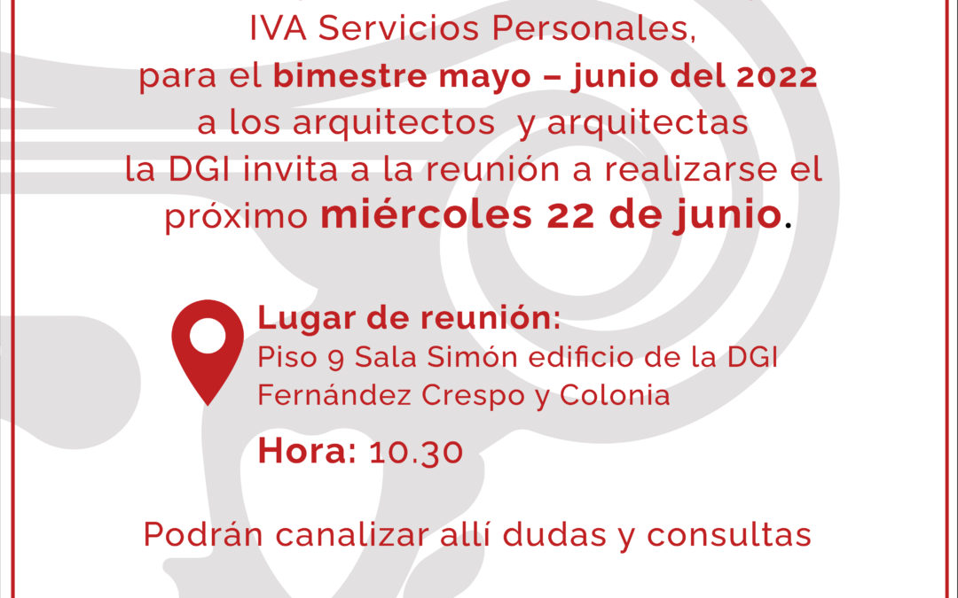 DGI reunión con Arquitect@s