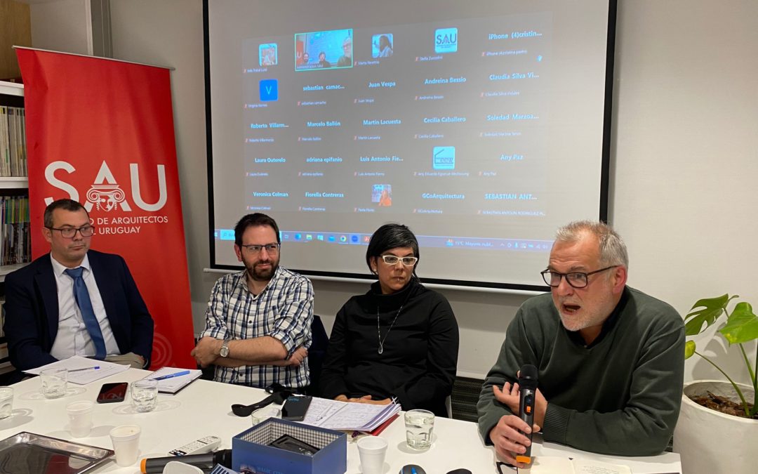 Se realizó el segundo conversatorio sobre ordenamiento territorial a futuro en Uruguay