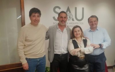 Encuentro de SAU con el candidato a la Intendencia de Montevideo Roque García