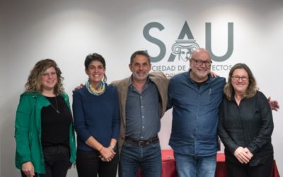 Encuentro de SAU con la candidata a la Intendencia de Montevideo Verónica Piñeiro