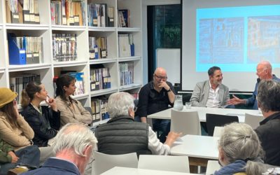 Se inauguró la muestra «Lugares», de Rafael Lorente, en la sede de la SAU