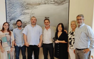 Representantes de la SAU se reunieron con el intendente de Montevideo