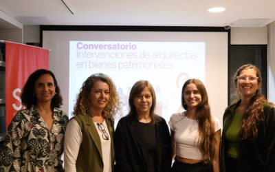 Se realizó el conversatorio Intervenciones de arquitectas en bienes patrimoniales
