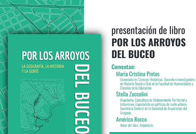 Se presenta el libro “Por los Arroyos del Buceo” con participación de representante de SAU