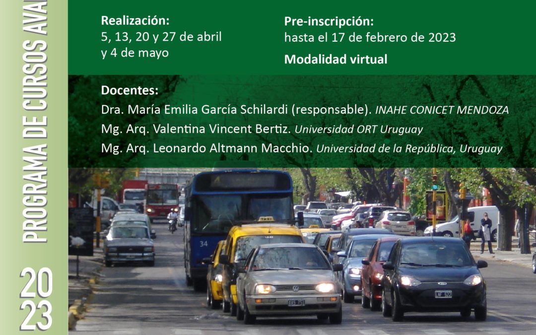 Curso: Movilidad y Ordenamiento territorial