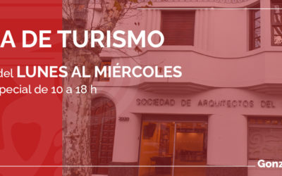 Horario durante Semana de Turismo