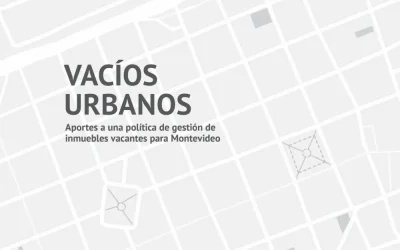 Próximo martes 12: presentación de libro «Vacíos Urbanos» y conversatorio