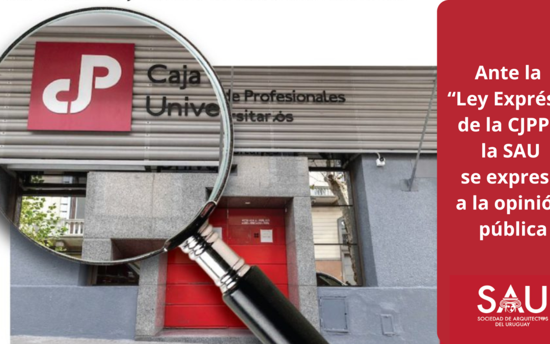 Comunicado SAU ante la «Ley Exprés» para la CJPPU