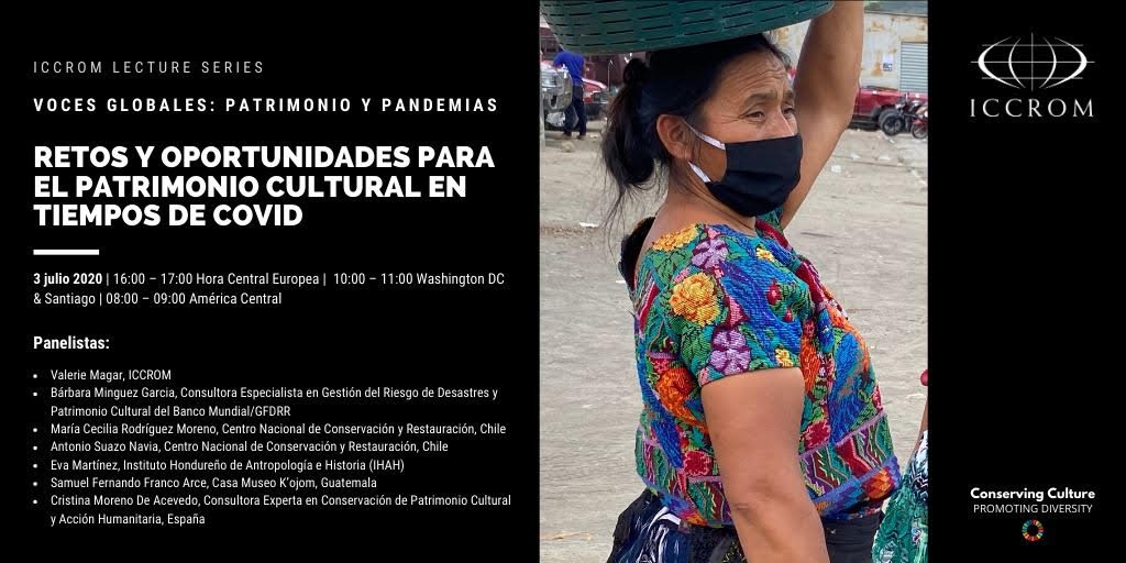 Seminario Retos y oportunidades para el patrimonio cultural en tiempos de Covid